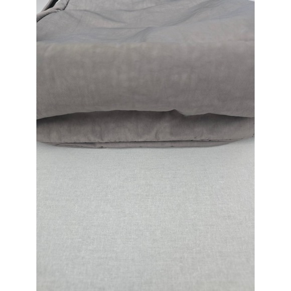 Kipling Seoul Laptop Backpack Gray Nylon Monkey Charm Front‎ Pocket Zip Closure - Picture 4 of 8